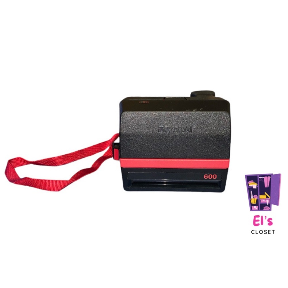Limited Edition 1980's Polaroid Cool Cam Red